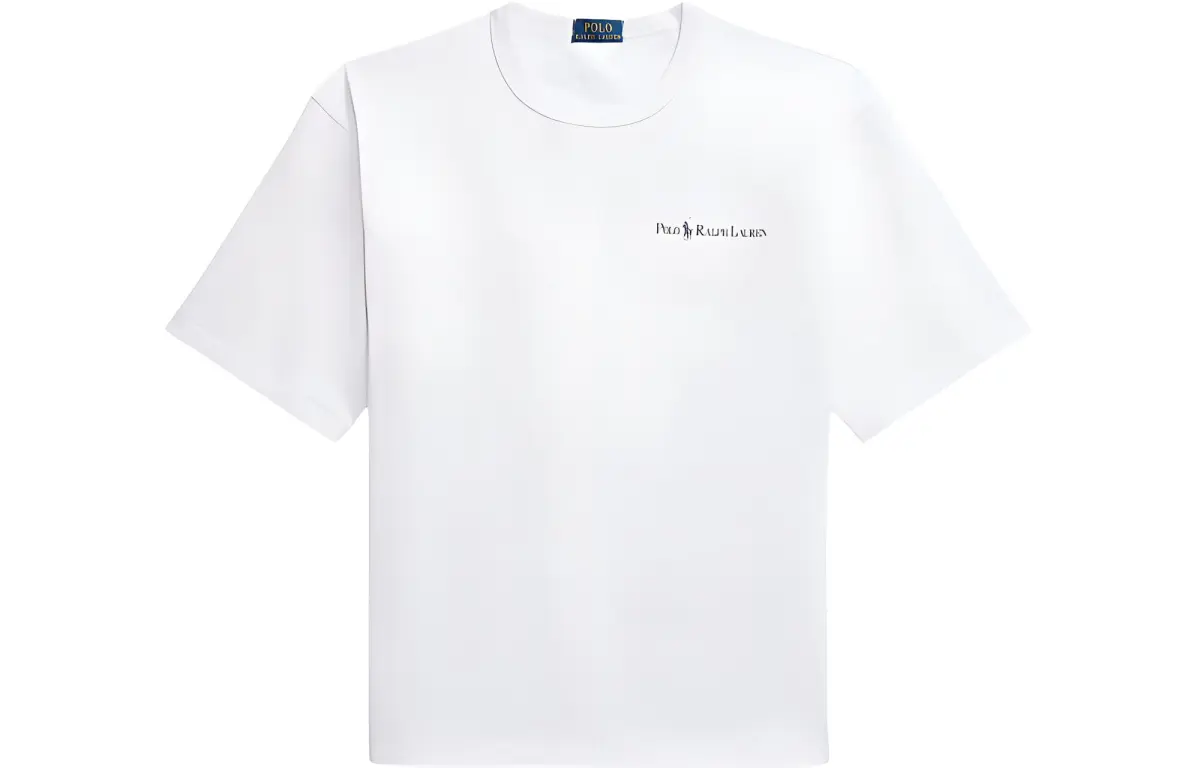 Polo Ralph Lauren SS24 T Shirt Loose Fit Men's White