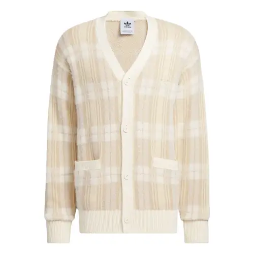 Adidas Originals CARDIGAN Knitwear Unisex Wonder White