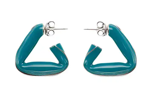 Bottega Veneta Fold Earrings