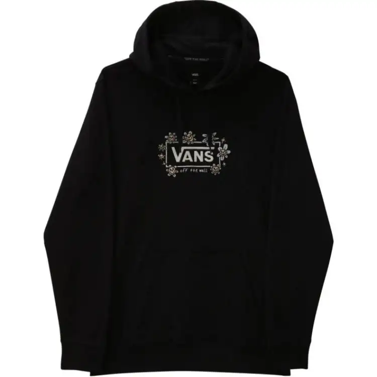 Vans Sweatshirts Men's Black Hooded Moderate
