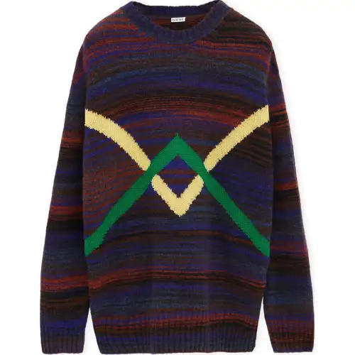 LOEWE FW24 Knitwear Men's Multicolor