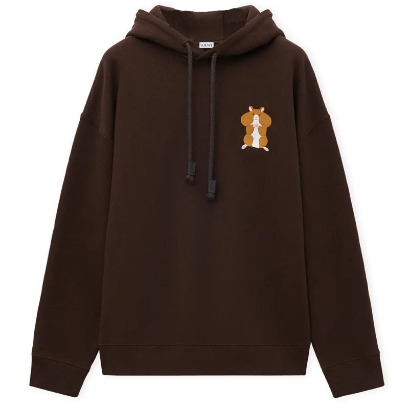 LOEWE x Suna Fujita SS25 Sweatshirt Men's Dark Brown