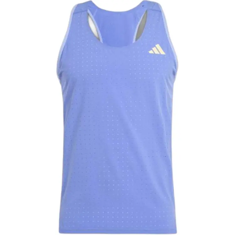 Adidas Free Shipping With AdiClub Adizero Running Singlet