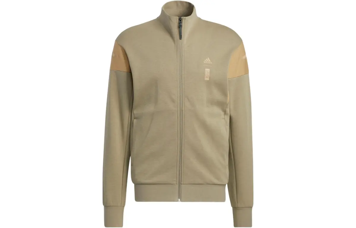 Adidas Jackets Men's Umber Stand Collar Moderate Other