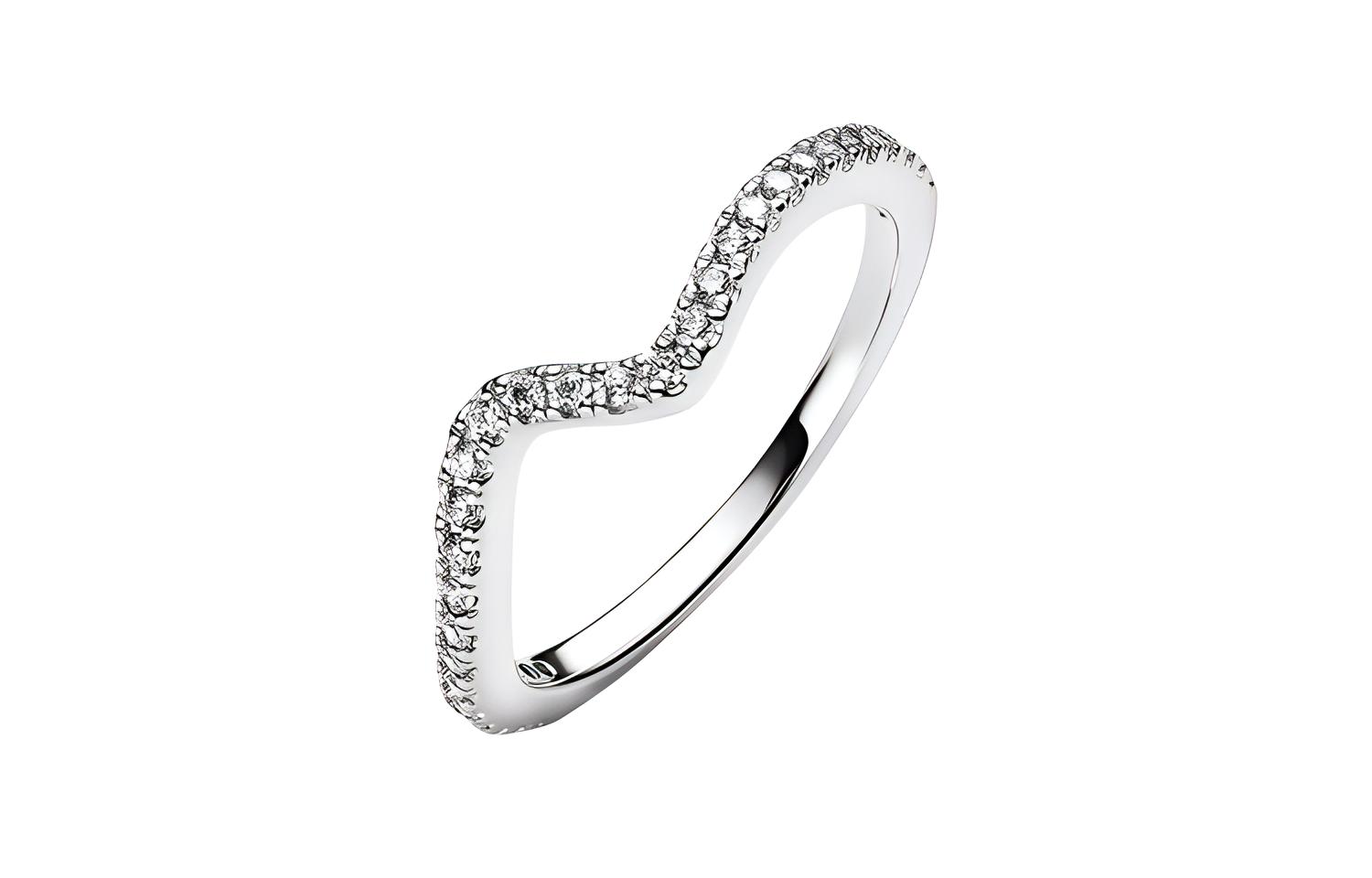Женское кольцо Pandora Timeless Wishbone (серебряное) — фото 3