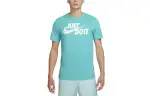 Nike Sportswear JDI T Shirt Men's Light Vintage Blue