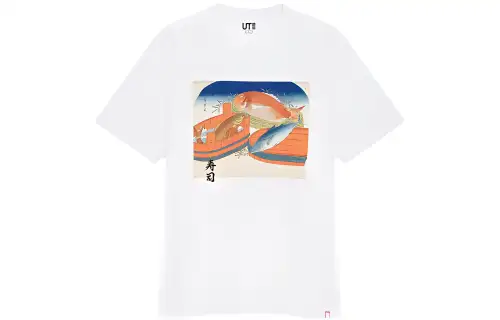 UNIQLO x Kashiwa Sato Straight Fit T Shirt Men's White