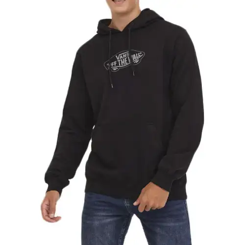 Vans Sweatshirts Men's Black Hooded Moderate