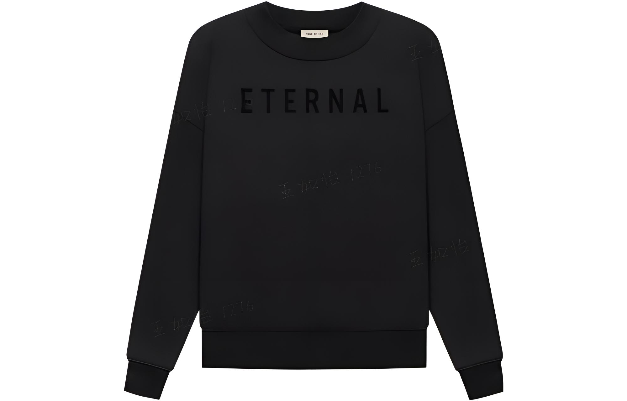 Свитшот Fear of God Fleece Crewneck (черный)