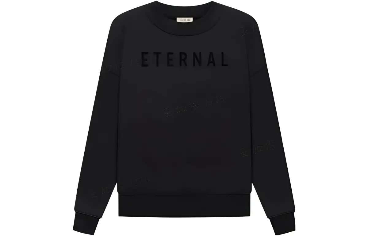 Fear Of God Eternal Slogan print Sweatshirt