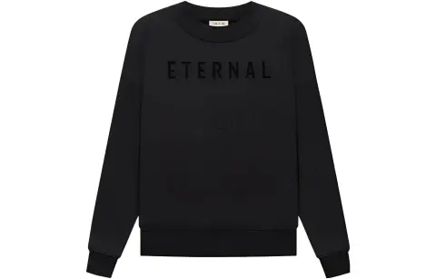 Fear Of God Eternal Slogan print Sweatshirt