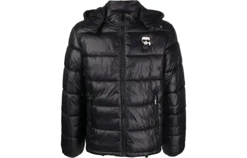 Karl Lagerfeld Ikonik Karl Padded Puffer Jacket