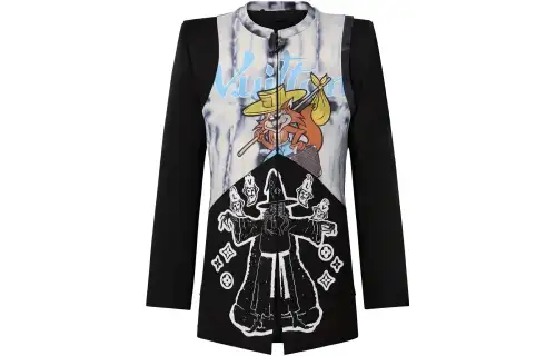 LOUIS VUITTON New Quarterly Products Of LV FW22 Jackets & Coats Men's Black
