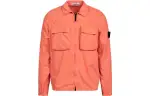 STONE ISLAND Jackets Men's Orange Lapel Moderate Other