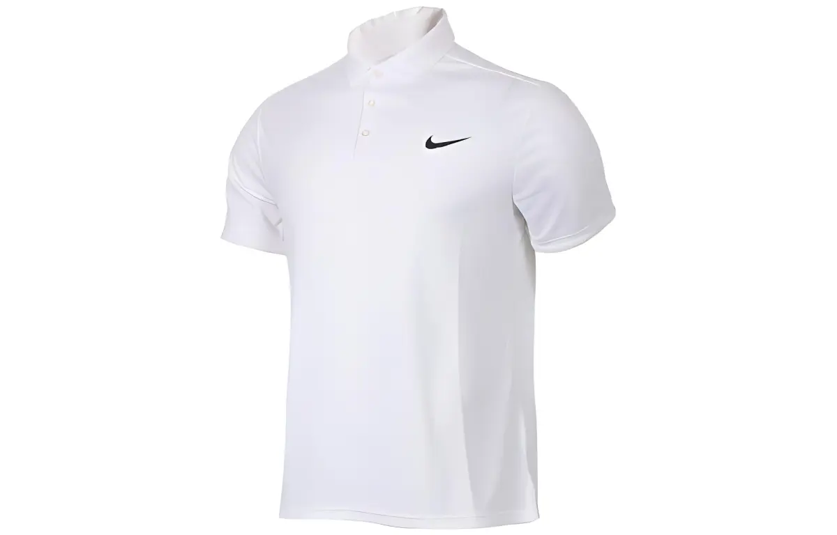 Nike Polo Shirts Men's White Moderate
