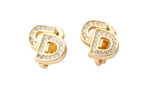 Dior 1990-2015 Logo earrings