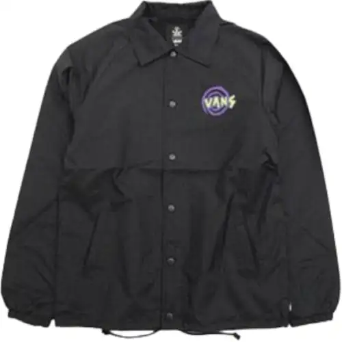 Vans Jackets Men's Black Lapel Moderate Other