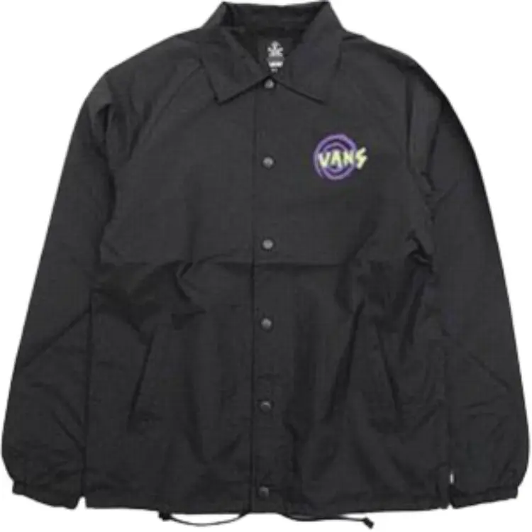 Vans Jackets Men's Black Lapel Moderate
