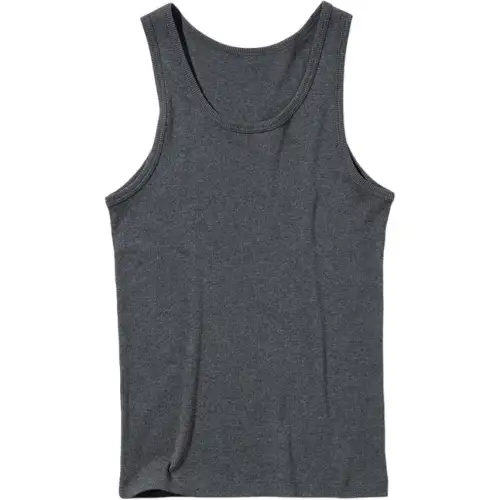 UNIQLO Tank Top Unisex Dark Gray
