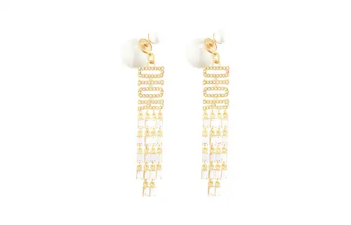 DIOR Earrings Women's Gold