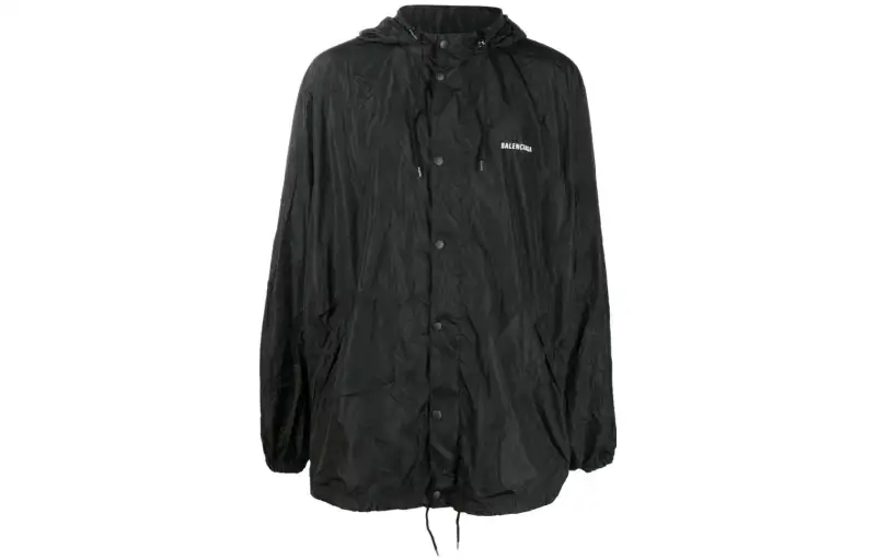 【Best of: PromotionsPrevious Season】logo-print hooded raincoat jacket