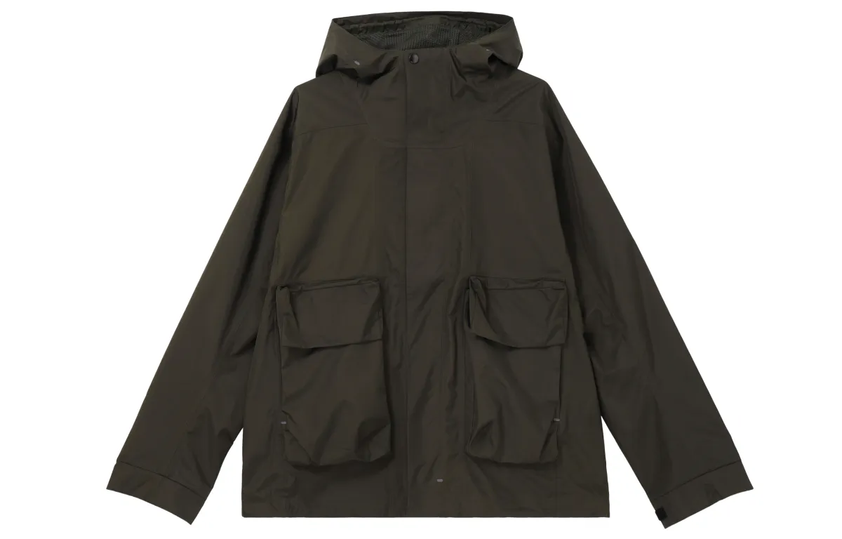 Nike Jackets Men's Olive Green Hooded Moderate Other