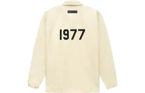 Fear Of God Essentials 1977 Series Jackets & Coats Unisex Eggshell White