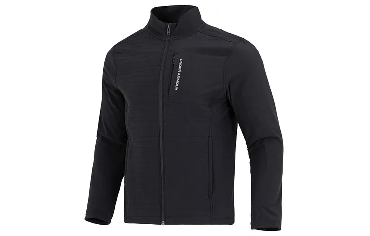 Under Armour Jackets Men's Black Stand Collar Moderate