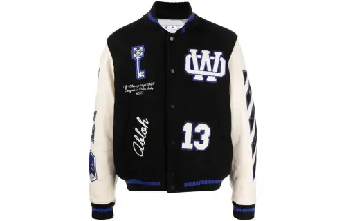 OFF WHITE Patch detail Bomber Jacket