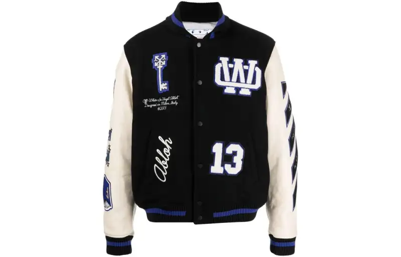 OFF WHITE Patch detail Bomber Jacket