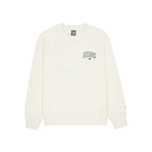 New Balance Sweatshirt Men's Ivory White
