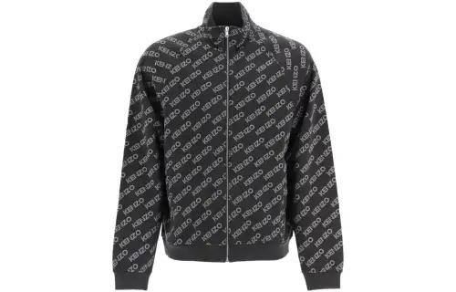 【Previous Season】logo print zip-up jacket
