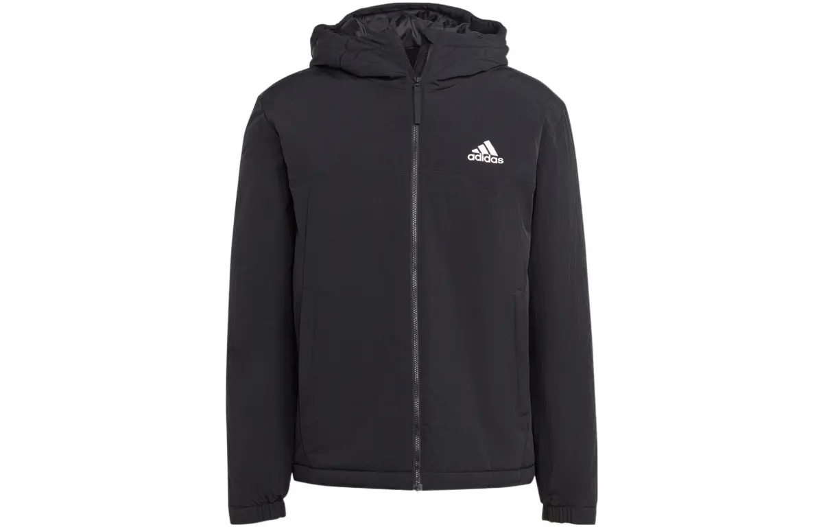 Adidas Jackets Men's Black Hooded Moderate Other