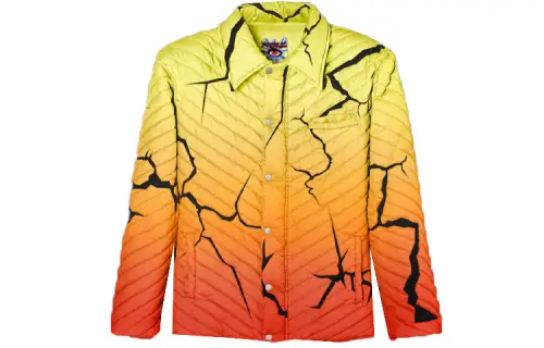 GUCCI Jackets Men's Yellow Lapel Moderate Other