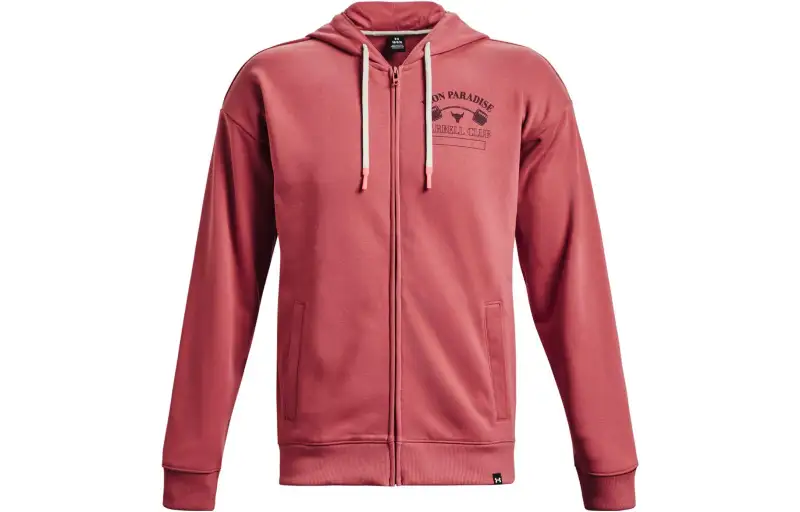 Under Armour Jackets Men's Pink Hooded Moderate Other