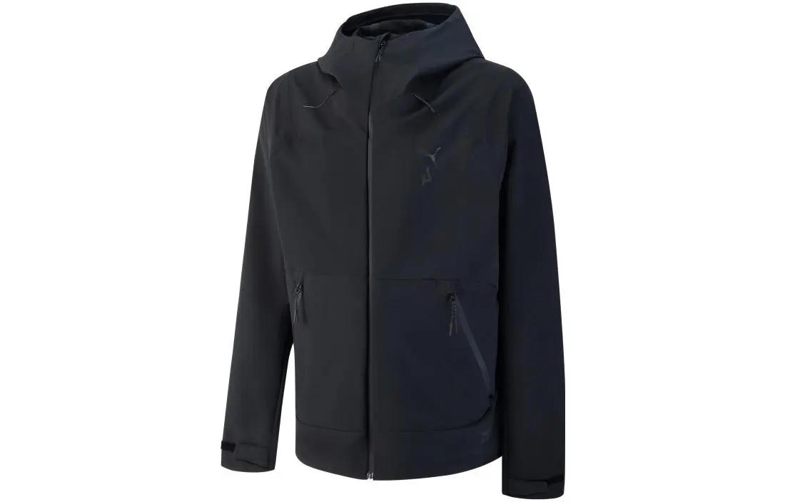 PUMA Seasons Jackets Men's Black Hooded Moderate Other