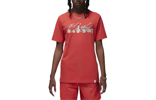 Jordan Flight Essentials T Shirt Men's Orange Red