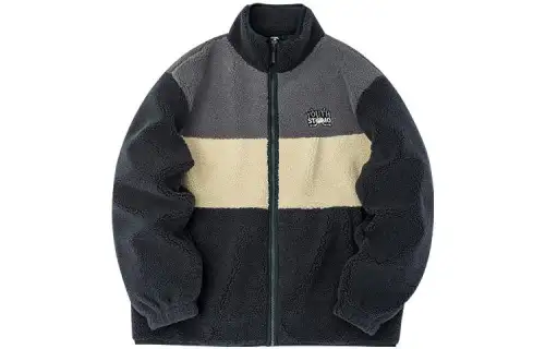 ANTA Life Collection Jackets Unisex Gray Stand Collar Thickened Other