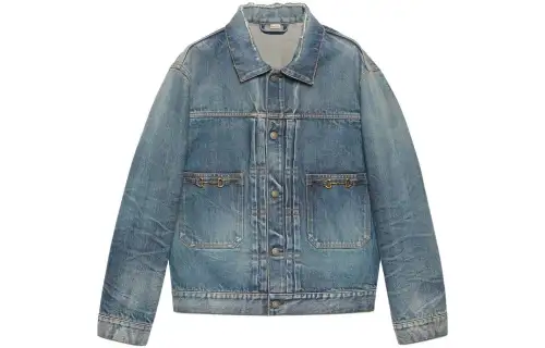GUCCI FW22 Jackets & Coats Men's Blue