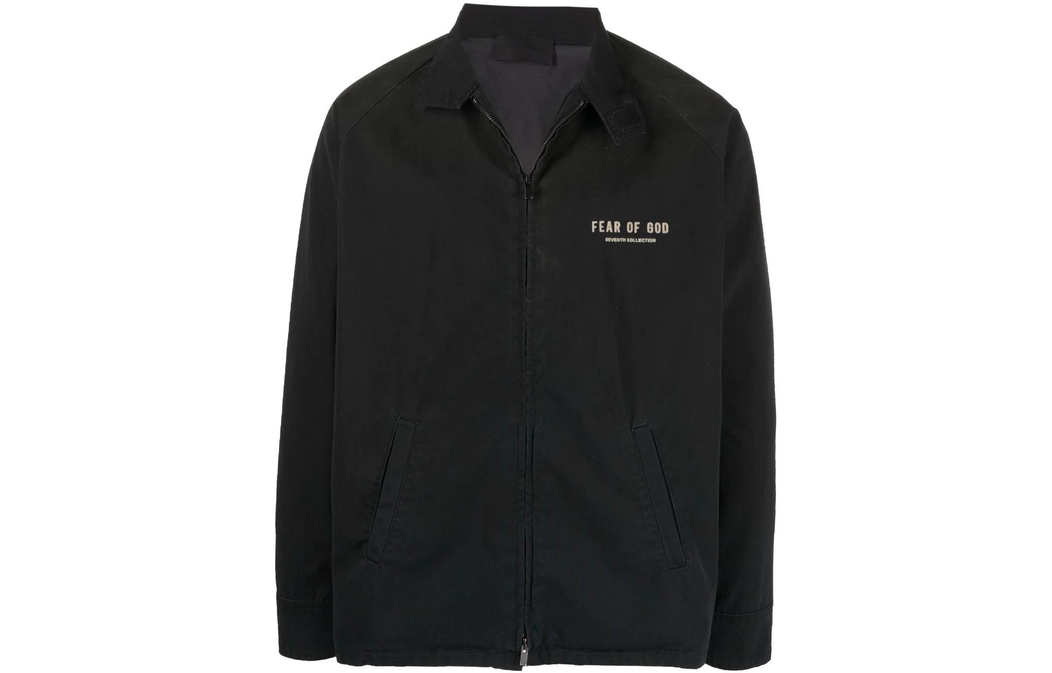 Куртка Fear of God SS22 Logo (черная)