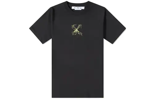 OFF WHITE Splash Arr Slim S/S T shirt