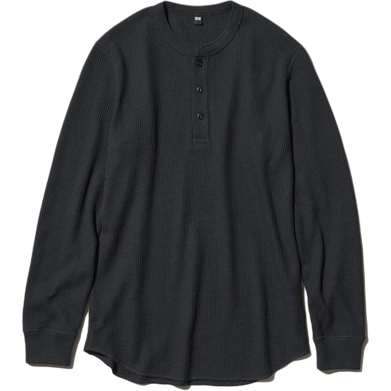 Лонгслив UNIQLO UNIQLO (черный)