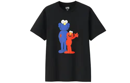 KAWS X UNIQLO X SESAME STREET BFF Elmo Tee