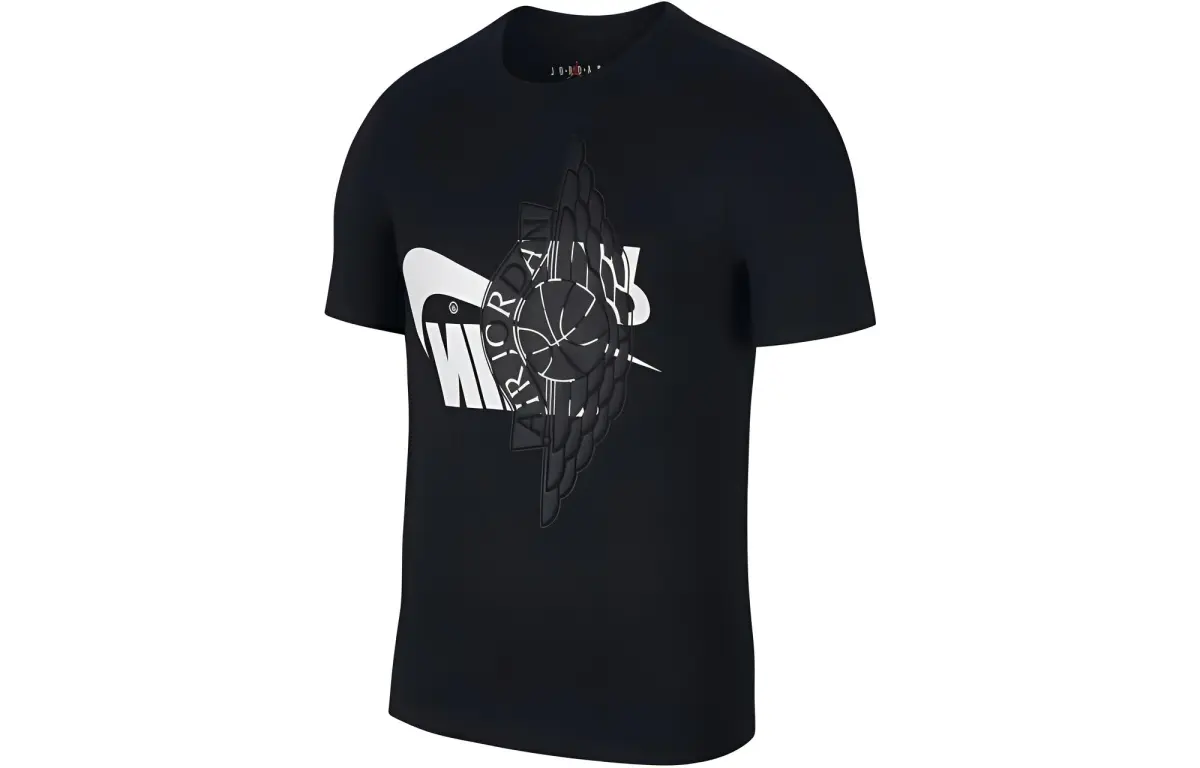 Jordan Futura Wings T Shirt Men's Black