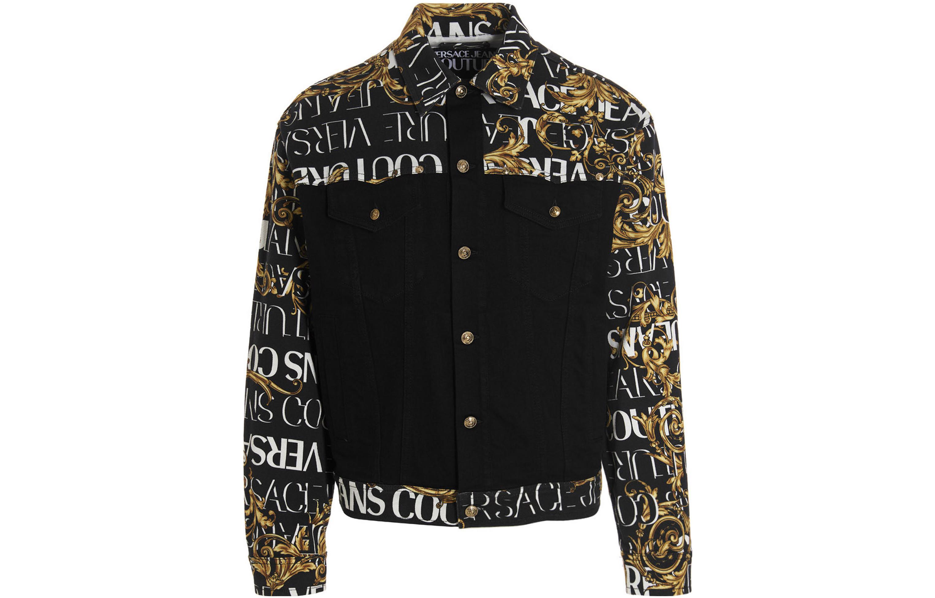 Мужская куртка VERSACE JEANS COUTURE FW22 Jacket (черная)