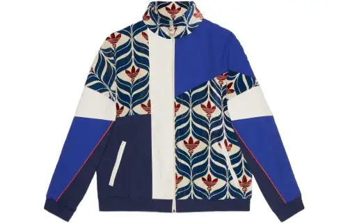 GUCCI X Adidas Interlocking G And Trefoil Jacket