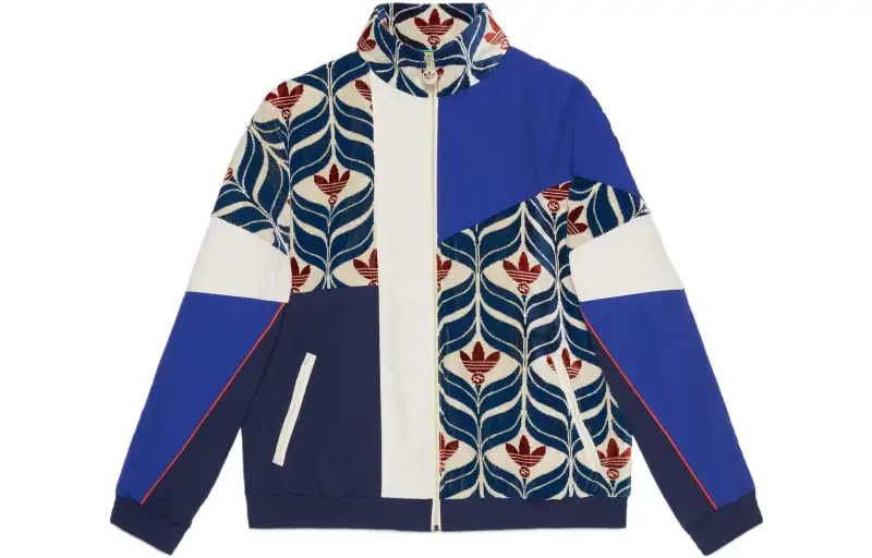 GUCCI X Adidas Interlocking G And Trefoil Jacket