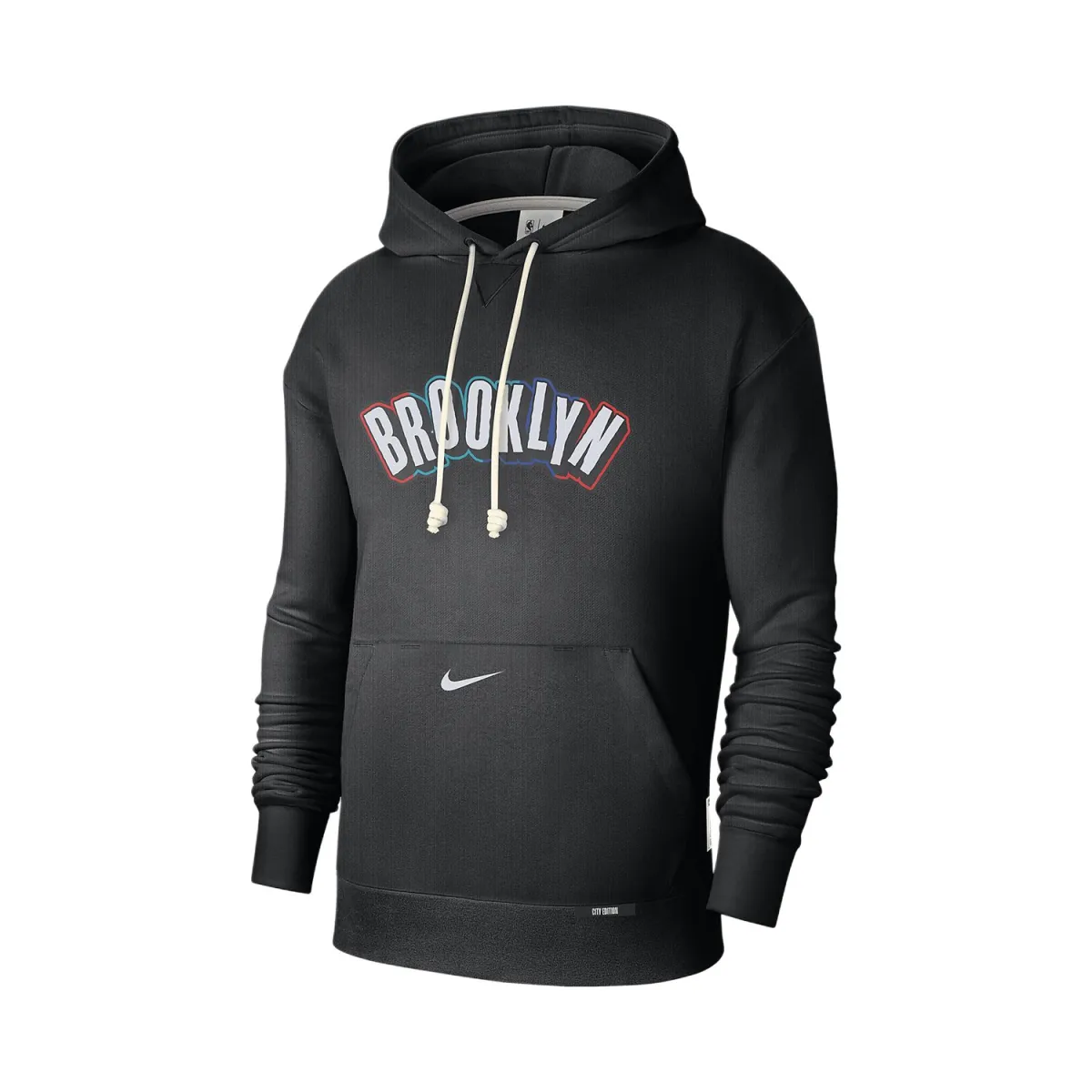 Nike Brooklyn Nets Standard Issue City Edition Men's Nike Dri FIT Nba Courtside Hoodie