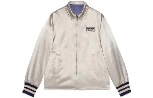 GUCCI Jackets Unisex Beige Lapel Moderate Other