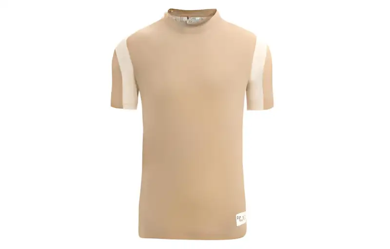 Timberland T Shirts Men's Light Earth Tone Crew Neck Moderate Straight Fit